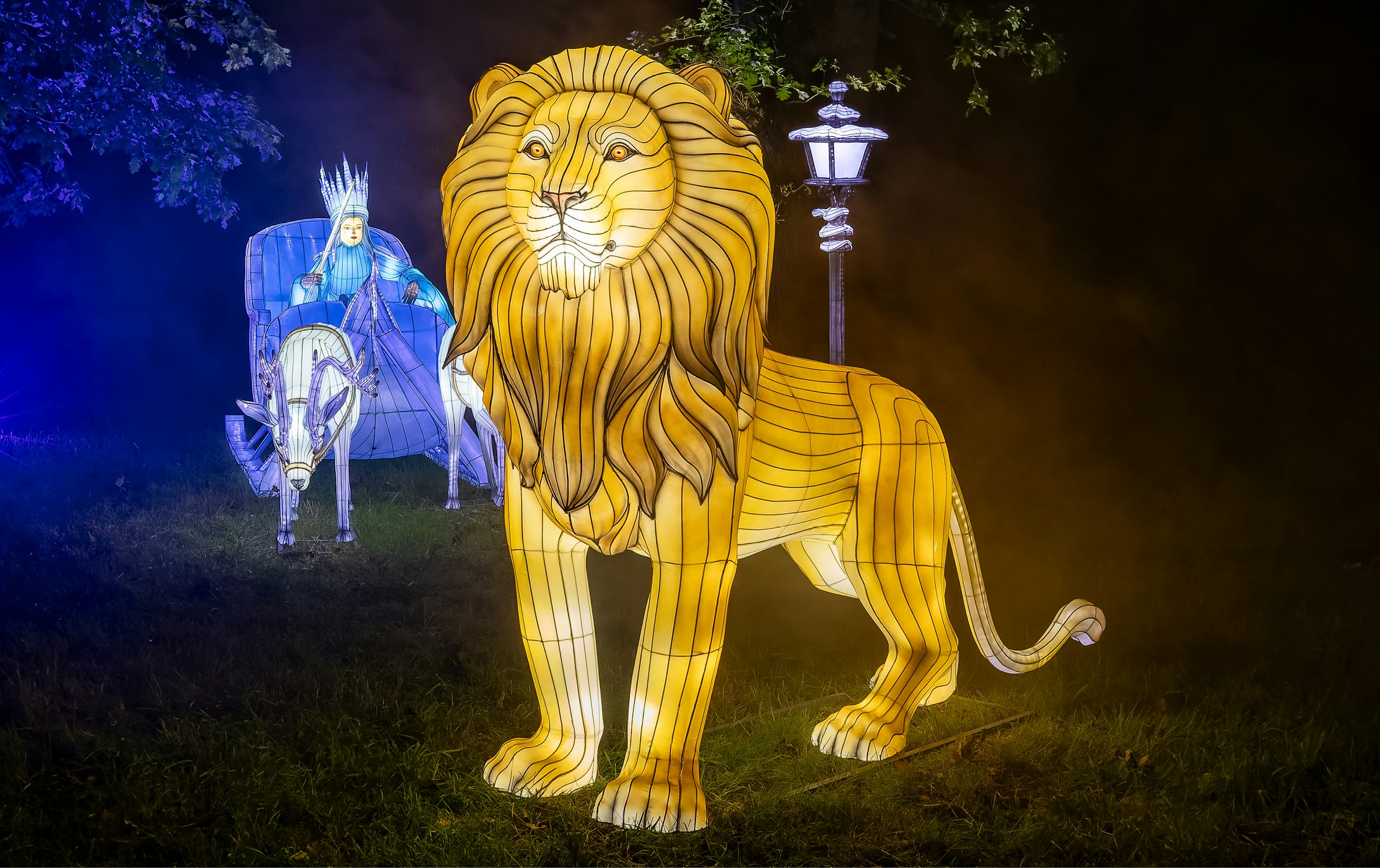 Longleat’s Festival of Light presents The Lion, the Witch and the Wardrobe